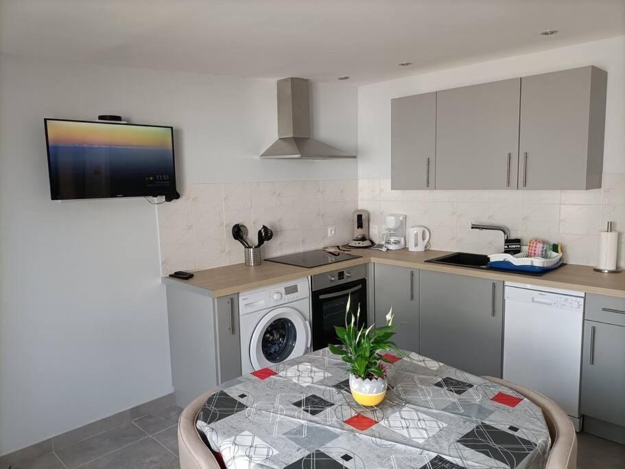 Le Hutteau Appartement Vaudricourt Buitenkant foto
